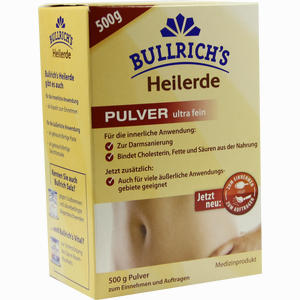 Bullrichs Heilerde Pulver Ultra Fein  500 g Bullrichs Heilerde Pulver Ultra Fein  500 g