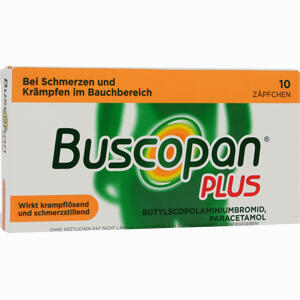 Buscopan Plus Zäpfchen 10 Stück - ab 13,64 €