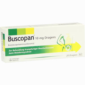 Buscopan überzogene Tabletten WESTEN PHARMA 20 Stück - ab 0,00 €