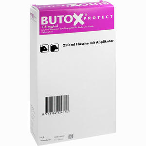 Butox Protect 7.5mg/ml Pour On Suspension Zum übergießen Vet Lösung 250 ml - ab 18,31 €