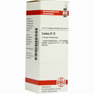 Cactus D12 Dilution 20 ml - ab 11,40 €