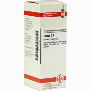 Cactus D2 Dilution 20 ml - ab 9,44 €
