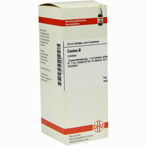 Cactus Urtinktur Dilution 50 ml - ab 0,00 &euro;