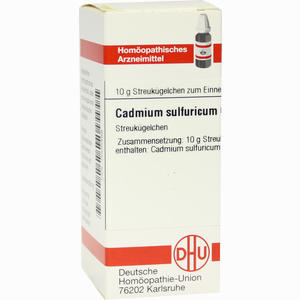 Cadmium Sulfuricum C30 Globuli 10 g - ab 8,40 €