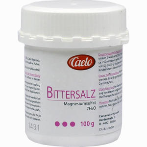 Caelo Bittersalz 100 g - ab 2,61 €