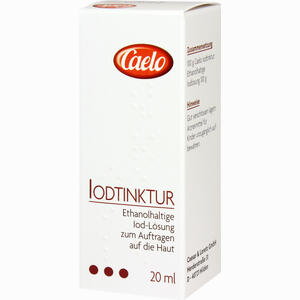 Caelo Jodtinktur 20 ml - ab 3,84 &euro;