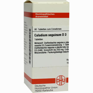 Caladium Seguin D3 Tabletten 80 Stück - ab 0,00 €