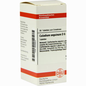 Caladium Seguin D6 Tabletten 80 Stück - ab 13,73 €