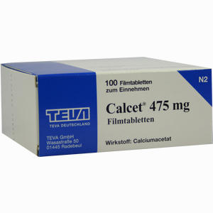 Calcet 475mg Filmtabletten  100 Stück - ab 5,07 €