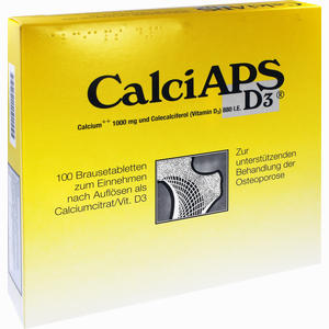 Calci Aps D3 Brausetabletten 100 Stück - ab 0,00 €
