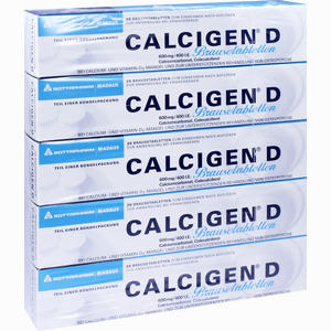 Calcigen D Brausetabletten  100 Stück - ab 28,99 €