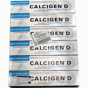 Calcigen D Brausetabletten  120 Stück - ab 32,50 €