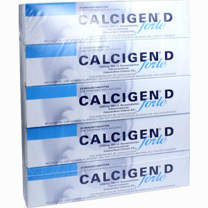 Calcigen D Forte 1000 Mg/880 I.e. Brausetabletten  100 Stück - ab 31,66 €