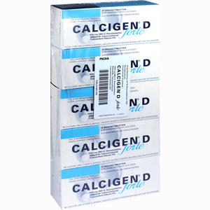 Calcigen D Forte 1000mg/880i.e. Brausetabletten  50 Stück - ab 19,30 €