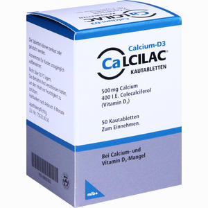 Calcilac Kautabletten  50 Stück - ab 9,79 €