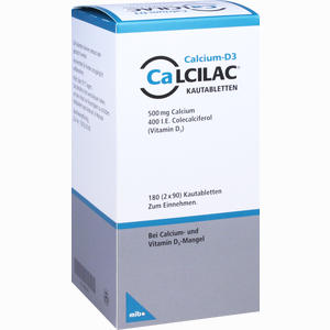 Calcilac Kautabletten  180 Stück - ab 24,26 €