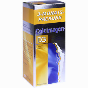 Calcimagon D3 500 Mg Kautabletten 180 Stück - ab 29,99 €