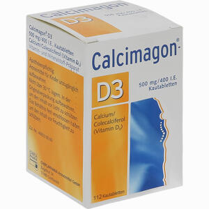 Abbildung von Calcimagon D3 Kautabletten 112 Stück