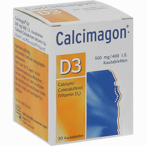 Calcimagon- D3 Kautabletten 30 Stück - ab 7,14 €