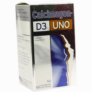 Calcimagon- D3 Uno Kautabletten  60 Stück - ab 21,98 €