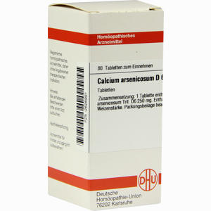 Calcium Arsenic D6 Tabletten 80 Stück - ab 9,84 €