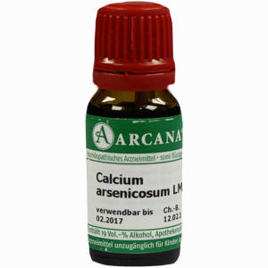 Calcium Arsenicos Lm 6 10 ml - ab 12,64 €