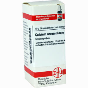 Calcium Arsenicosum C30 Globuli 10 g - ab 8,40 €