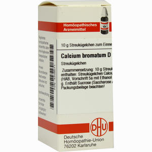 Calcium Bromat D6 Globuli 10 g - ab 8,09 €