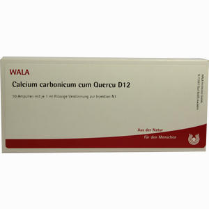Calcium Carb C Quercu D12 Ampullen 10 x 1 ml - ab 0,00 €