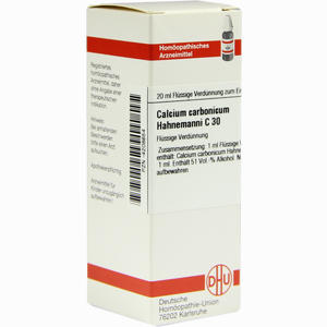 Calcium Carb Hahnemanni C30 Dilution 20 ml - ab 8,34 &euro;