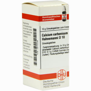 Calcium Carb Hahnemanni D10 Globuli 10 g - ab 7,43 €