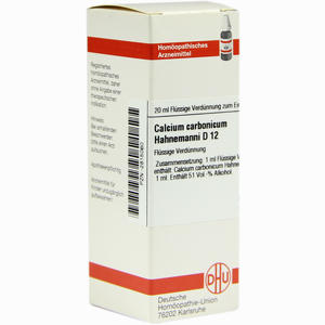Calcium Carb Hahnemanni D12 Dilution 20 ml - ab 8,15 €