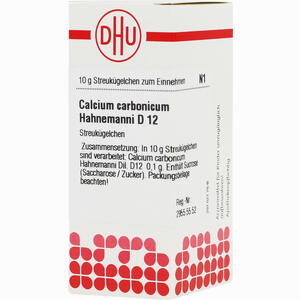 Calcium Carb Hahnemanni D12 Globuli 10 g - ab 6,85 €