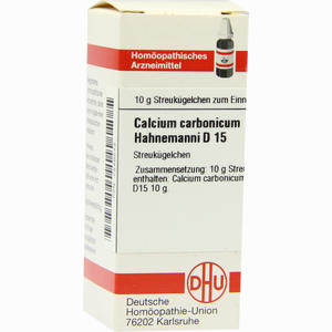 Calcium Carb Hahnemanni D15 Globuli 10 g - ab 0,00 &euro;