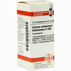 Calcium Carb Hahnemanni D200 Globuli 10 g - ab 12,24 €