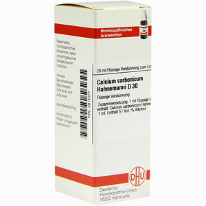 Calcium Carb Hahnemanni D30 Dilution 20 ml - ab 11,16 €