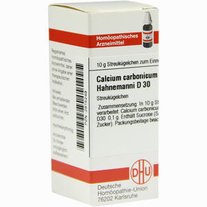 Calcium Carb Hahnemanni D30 Globuli 10 g - ab 7,22 €