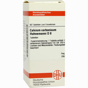 Calcium Carb Hahnemanni D8 Tabletten 80 Stück - ab 8,76 €