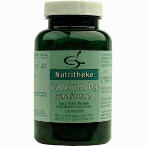 Calcium D3 500/1000 Kapseln 120 Stück - ab 13,70 €