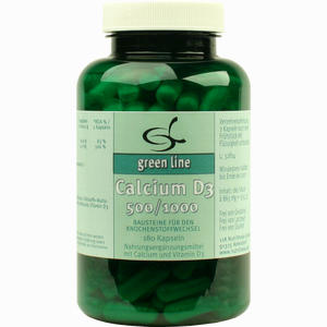 Calcium D3 500/1000 Kapseln 180 Stück - ab 19,30 €