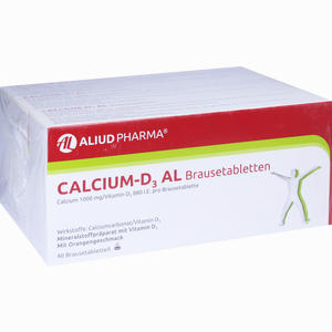 Calcium- D3 Al Brausetabletten  120 Stück - ab 28,49 €