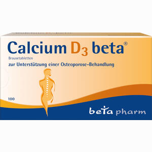 Calcium D3 Beta Brausetabletten 100 Stück - ab 20,88 €