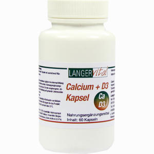 Calcium + D3 Kapsel Kapseln 60 Stück - ab 8,85 €