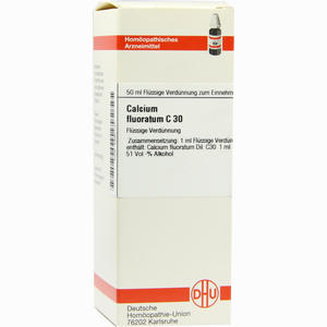 Calcium Fluorat C30 Dilution 50 ml - ab 0,00 &euro;