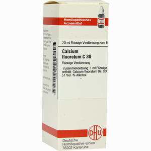 Calcium Fluorat C30 Dilution 20 ml - ab 11,36 €