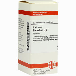 Calcium Fluorat D3 Tabletten 80 Stück - ab 9,10 €