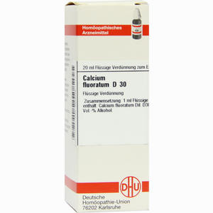 Calcium Fluorat D30 Dilution 20 ml - ab 0,00 &euro;