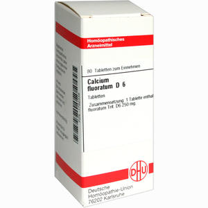 Calcium Fluorat D6 Tabletten 80 Stück - ab 8,19 €