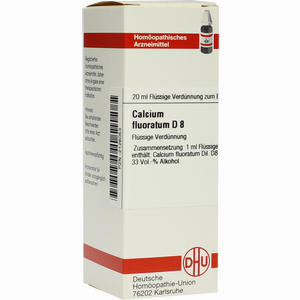 Calcium Fluorat D8 Dilution 20 ml - ab 9,31 €