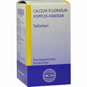 Calcium- Fluoratum- Komplex- Hanosan Tabletten 100 Stück - ab 0,00 &euro;